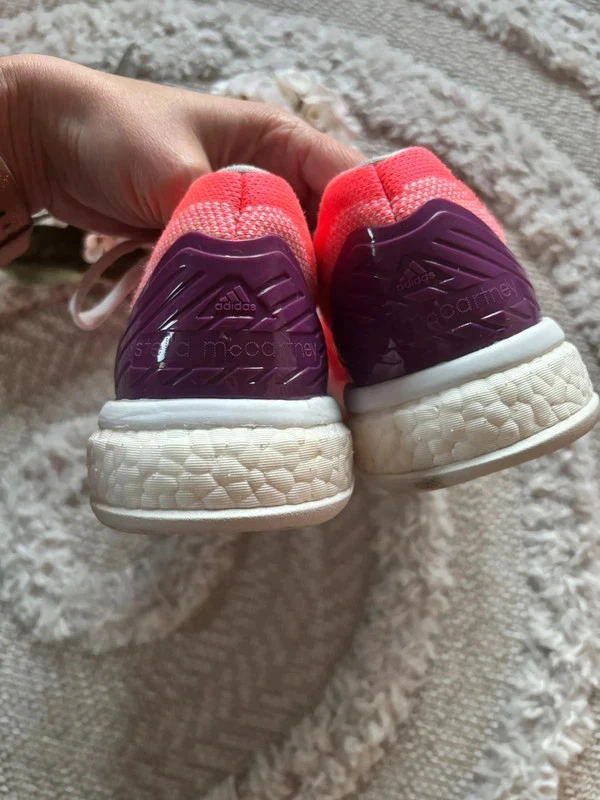 Fluo pink Adidas Stella McCartney sneakers – Size 38 – Very good condition tennis chic – photo 5